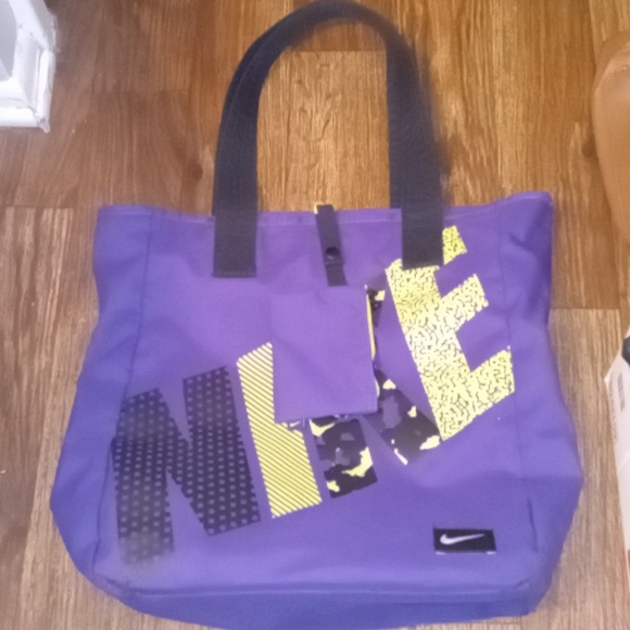 NikeTote Bag 90s Retro Unisex Size 13”X 15” - with Small Wallet - Picture 3 of 6